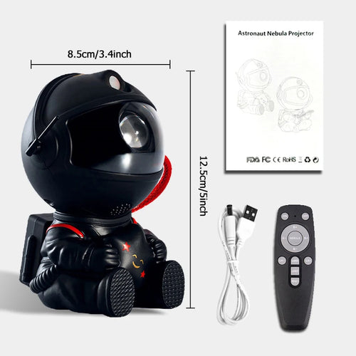 Galaxy Star Projector Starry Sky Night Light Astronaut Lamp Home Room