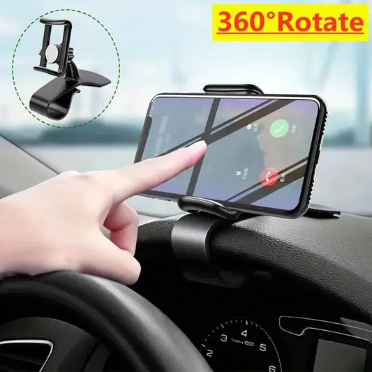Car Phone HolderEasy Clip Mount Stand Panel Multi Functional Universal